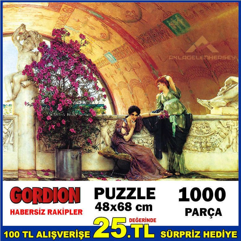 GORDİON 1000 PARÇA PUZZLE HABERSİZ RAKİPLER