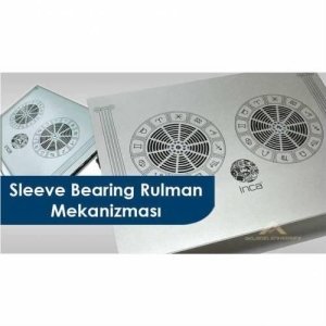 İnca Inc-354bx Alüminyum Panel Süper Sessiz Cift Fanlı 7''-17'' N