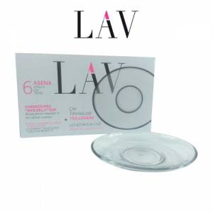 LAV ASENA ASN274 6'LI ÇAY TABAĞI VAZGEÇİLMEZ İNCE BELLİ İÇİN