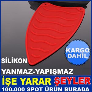 RENKLİ YANMAZ YAPIŞMAZ SİLİKON ÜTÜ ALTLIĞI KD