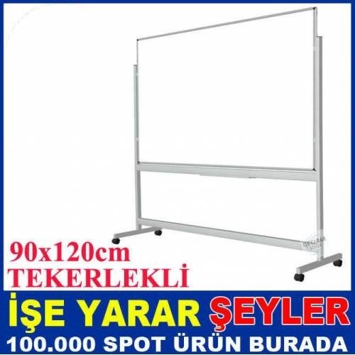 Metal Çerçeve Tek Taraflı Mobil Ayaklı Tahta