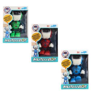 Mega Oyuncak  Sevimli Işıklı ve Sesli MutluBot  1 Adet Fiyatıdır
