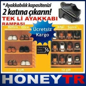 PRATİK TEK Lİ AYAKKABI RAMPASI ÜCRETSİZ KARGO