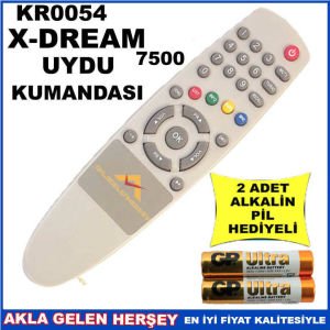 XDREAM UYDU CİHAZI Receiver KUMANDASI KR0054