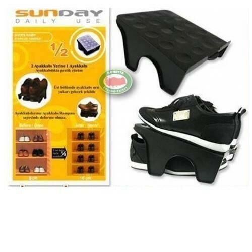 Çift Li Ayakkabı Rampası 2 Ayakkabı Koyabilme