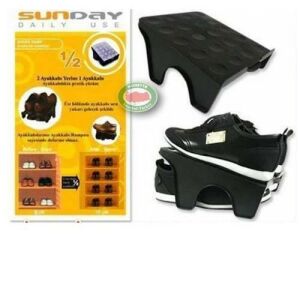 Çift Li Ayakkabı Rampası 2 Ayakkabı Koyabilme