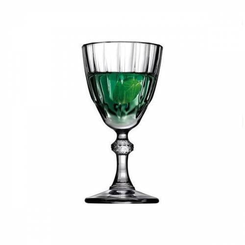 Paşabahçe 440113 6Lı Diamond Ayaklı Kahve Yanı Bardak Takımı Kalteli Cam Ürün Ve Şık Tasarım