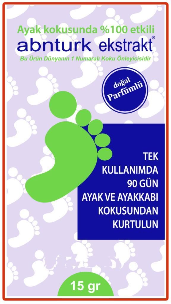 24 adet Doğal Parfümlü Ayak Kokusu Giderici Koku Önleyici Sağlıklı Toz 120 Gün Etkili 15gr x 6 Poşet