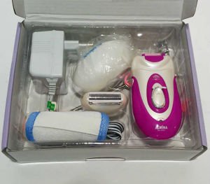 9PARÇA IŞIKLI ŞARJLI PROFESYONEL EPİLASYON ALETİ