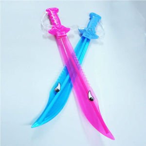 Işıklı ve Sesli Zararsız Oyuncak Kılıç - Savaş Oyuncakları 60 cm Uzunluğunda