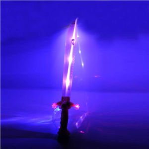 Işıklı ve Sesli Zararsız Oyuncak Kılıç - Savaş Oyuncakları 60 cm Uzunluğunda