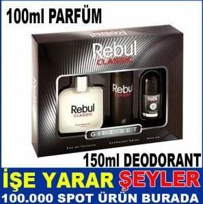 REBUL CLASSIC 100ml PARFUM + 150ml DEODORANT KD