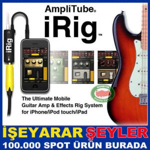 iPhone 8-7-6-5 için iRig multımedıa gitar apple for iPod iPhone