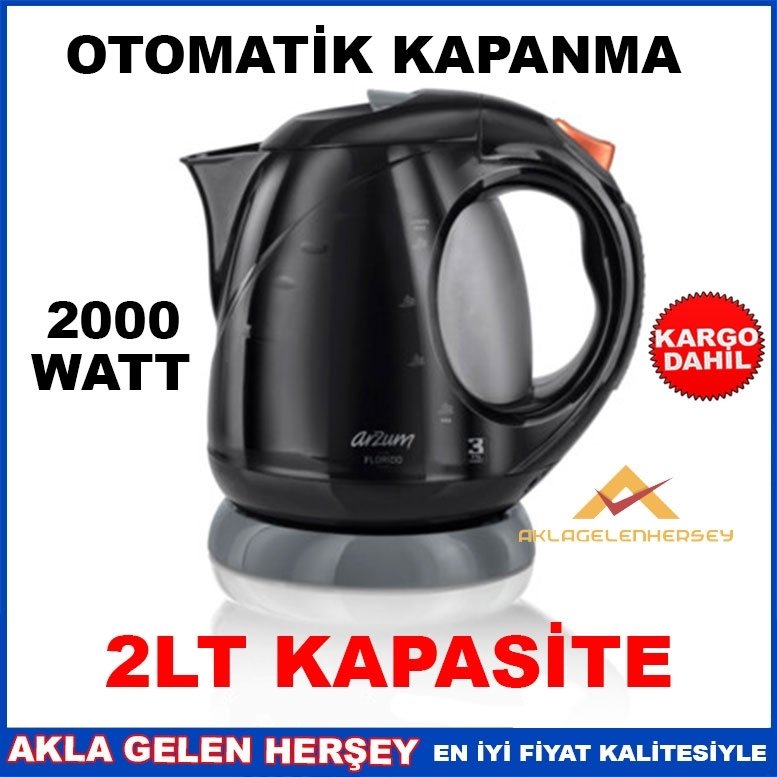 ARZUM AR3014 FLORİDA GİZLİ REZİSTANLI SU ISITICI