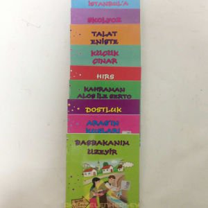ÖYKÜ SELİ DÜŞÜNDÜRÜCÜ,EĞLENDİRİCİ,ÖĞRETİCİ SORU KİTAPÇIĞI HEDİYELİ 10 ADET ÖYKÜ KİTABI