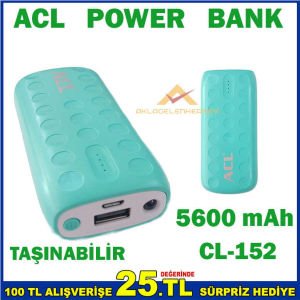 ACL CL-152 TAŞINABİLİR ŞARJ ALETİ POWERBANK