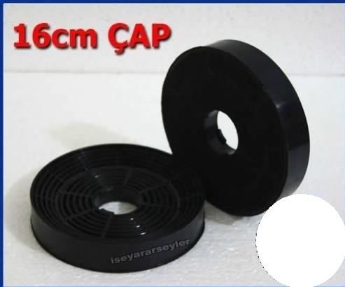 16cm Mutfak Aspiratörü Bacasız Kullanım Filtresi Duman Ve Koku Emici Mikro Karbon Aspiratör Filtresi