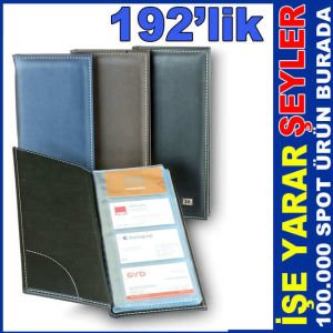 192 KARTLIK PROFESYONEL İŞYERİ OFİS KARTVİZİTLİK