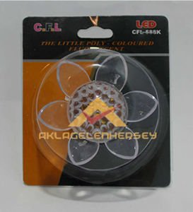 LED AMPULLÜ TASARRUFLU 1W RENKLİ GECE LAMBASI