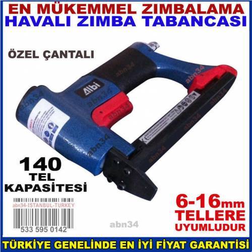 Sağlam Dayanıklı Albi Havalı Zımba Tabancası 6-16mm boy Zımba Tellerine uygun Üstün Performanslı