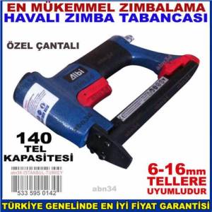 Sağlam Dayanıklı Albi Havalı Zımba Tabancası 6-16mm boy Zımba Tellerine uygun Üstün Performanslı