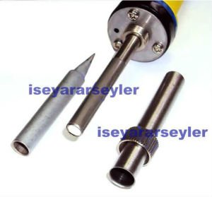 2 Yedek Uç Hediyeli 60W İnce Kalem Havya Lehim Makinesi,Topraklı Fiş Yapısı 1.Kalite üründür