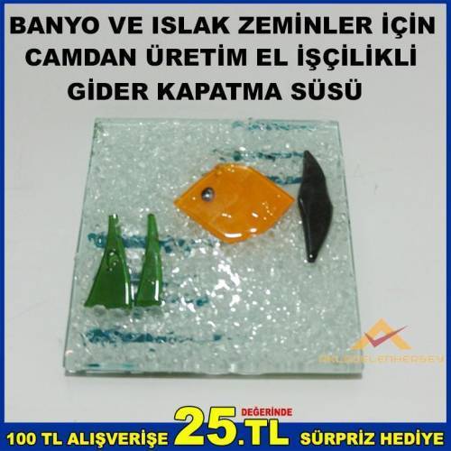 Banyo Ve Islak Zeminler İçin Gider Kapatma Süsü