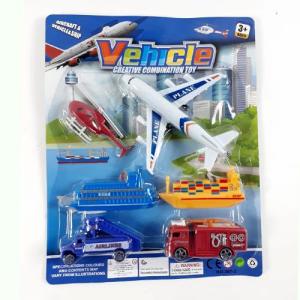 6 Parça Hava Kara Deniz Araçları Seti 31x26 Cm Eğitici Set