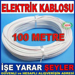 100 METRE 0.75 ELEKTRİK KABLOSU TSE GARANTİLİ