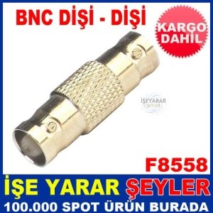 BNC DİŞİ - BNC DİŞİ ARA BAĞLANTI UZATMA FİŞİ KD