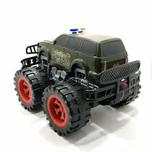 Büyük Dev Tekerli Oyuncak 4x4 Jumbo Özel Harekat Jipi 36x42 cm Oyuncak Araba Off Road