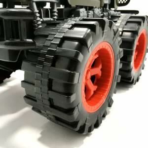 Büyük Dev Tekerli Oyuncak 4x4 Jumbo Özel Harekat Jipi 36x42 cm Oyuncak Araba Off Road