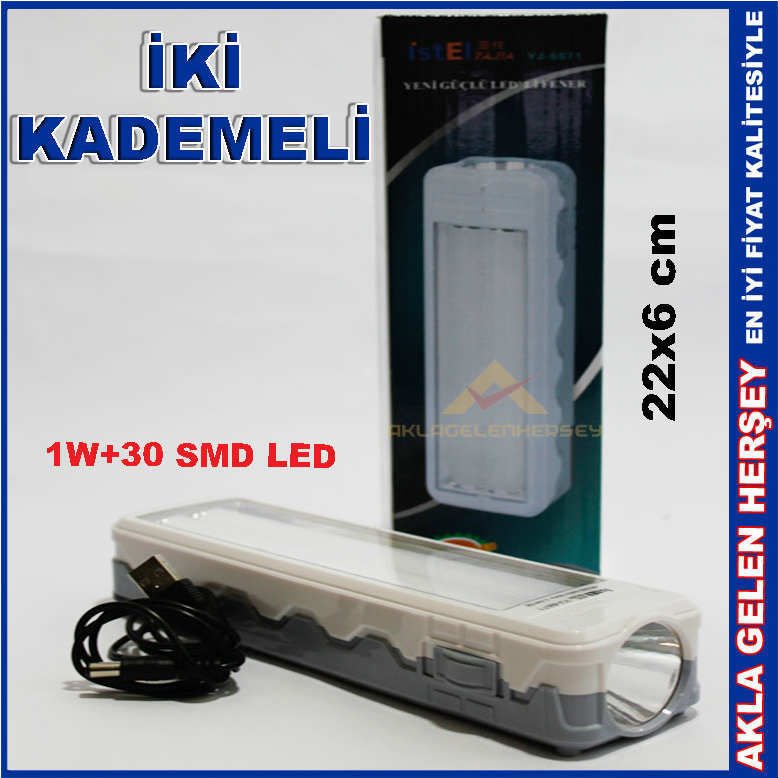 ENERJİ TASARRUFLU EL FENERİ, FLORESAN LED IŞIK