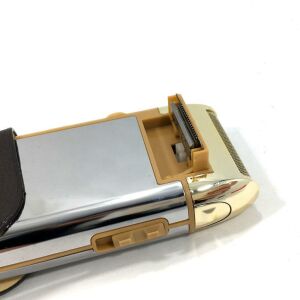 Deri Kılıflı Sıfır Sakal Şarjlı Tıraş Makinesi Dearling RD-6009 Seyahat Tipi Cepte Taşınabilir