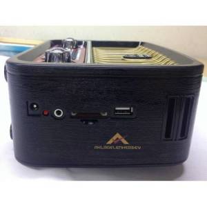 Antika Görünümlü Pilli Yüksek Hassasiyetli El Feneri Fonksiyonlu Şarj Edilebilir Müzik Çalar