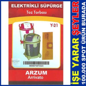 ARZUM ELEKTRİKLİ SÜPÜRGE KAĞIT TOZTORBASI Y21