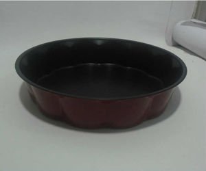 29x6 cm YUVARLAK DİLİMLİ TEFLON KEK KALIBI