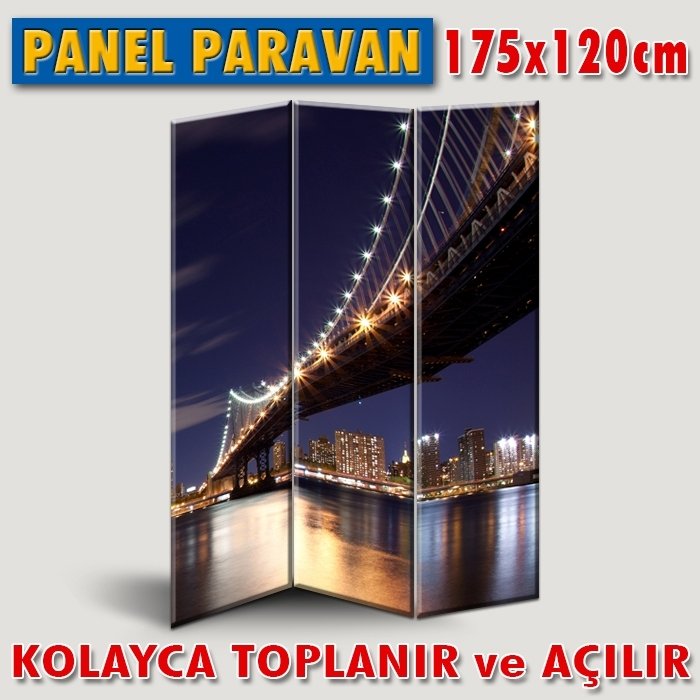 GÖRSELLİ KATLANIR PANEL BÖLME SİSTEMİ - KÖPRÜDE ŞEHRİN BÜYÜSÜ