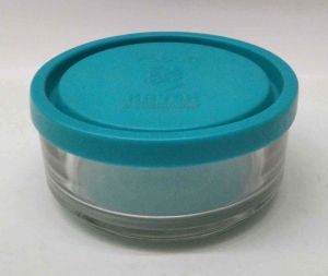 KAVEH Glass Aban Cam Saklama Kabı 12cm