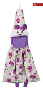 Poşet Toplayan Bez Bebek 50cm Boyunda Her Kolayca yere Asıla