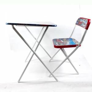 Çocuklar İçin Eğlenceli Araba Figürlü  Masa Boyu 60x40