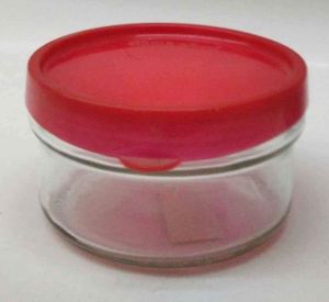 KAVEH Glass Aban Cam Saklama Kabı 12cm