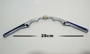 Full Çelik Gövde Ergonomik Kauçuk Takviyeli Sap 17cm 2 Farklı Ölçülü Pratik Ceviz Ve Fındık Kıracağı