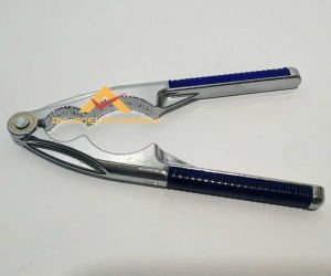 Full Çelik Gövde Ergonomik Kauçuk Takviyeli Sap 17cm 2 Farklı Ölçülü Pratik Ceviz Ve Fındık Kıracağı