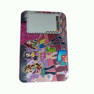 Kız Çocukları İçin Figürlü - Katlanabilir Çalışma Masası