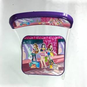 Kız Çocukları İçin Figürlü - Katlanabilir Çalışma Masası