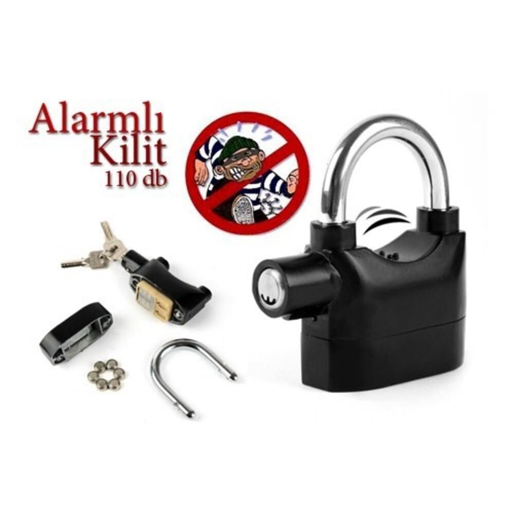 110DB HEM ALARM HEM KİLİT BİR ARADA