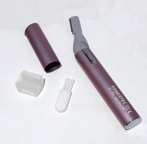 Powertec İnce ve Hassas Fırçalı Kaş Düzeltici ve Şekillendirici  İnce Başlıklı Tıraş Makinesi