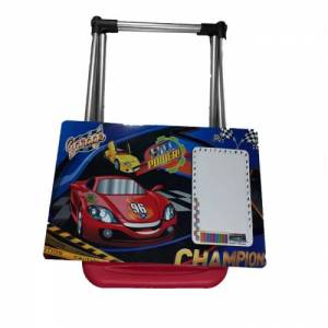  Araba Figürlü - Katlanabilir Ve Yazı Tahtalı Çalışma Masası 