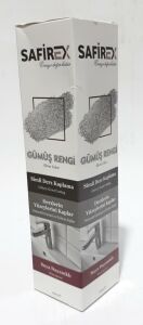 Safirex Altın ve Gümüş Rengi Simli 160ml Derz Kaplama İnce Uçlu  Işıldayan Kaliteli Simli Kaplama